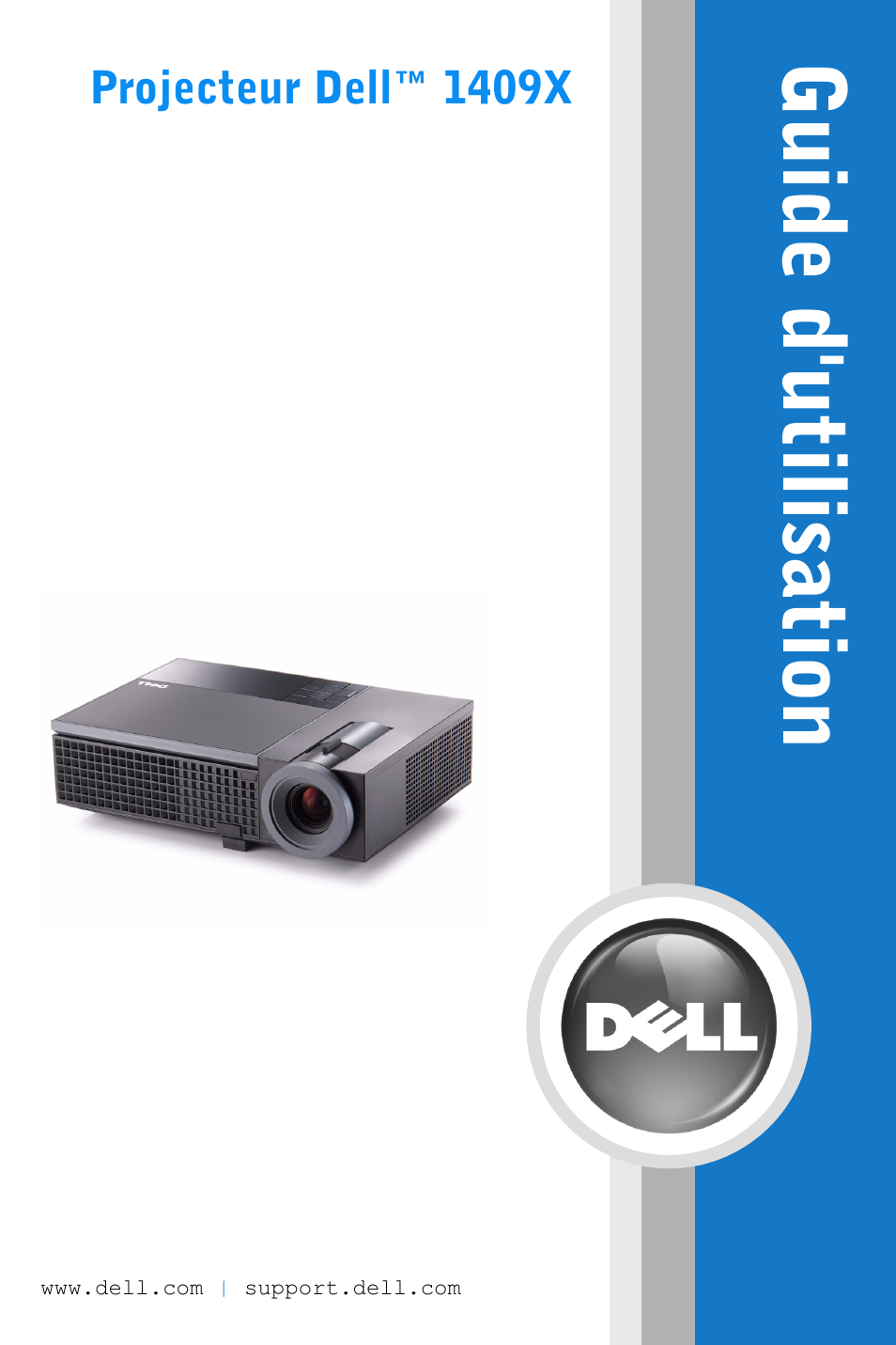 Dell 1409X Projector Manuel d'utilisation | Pages: 52